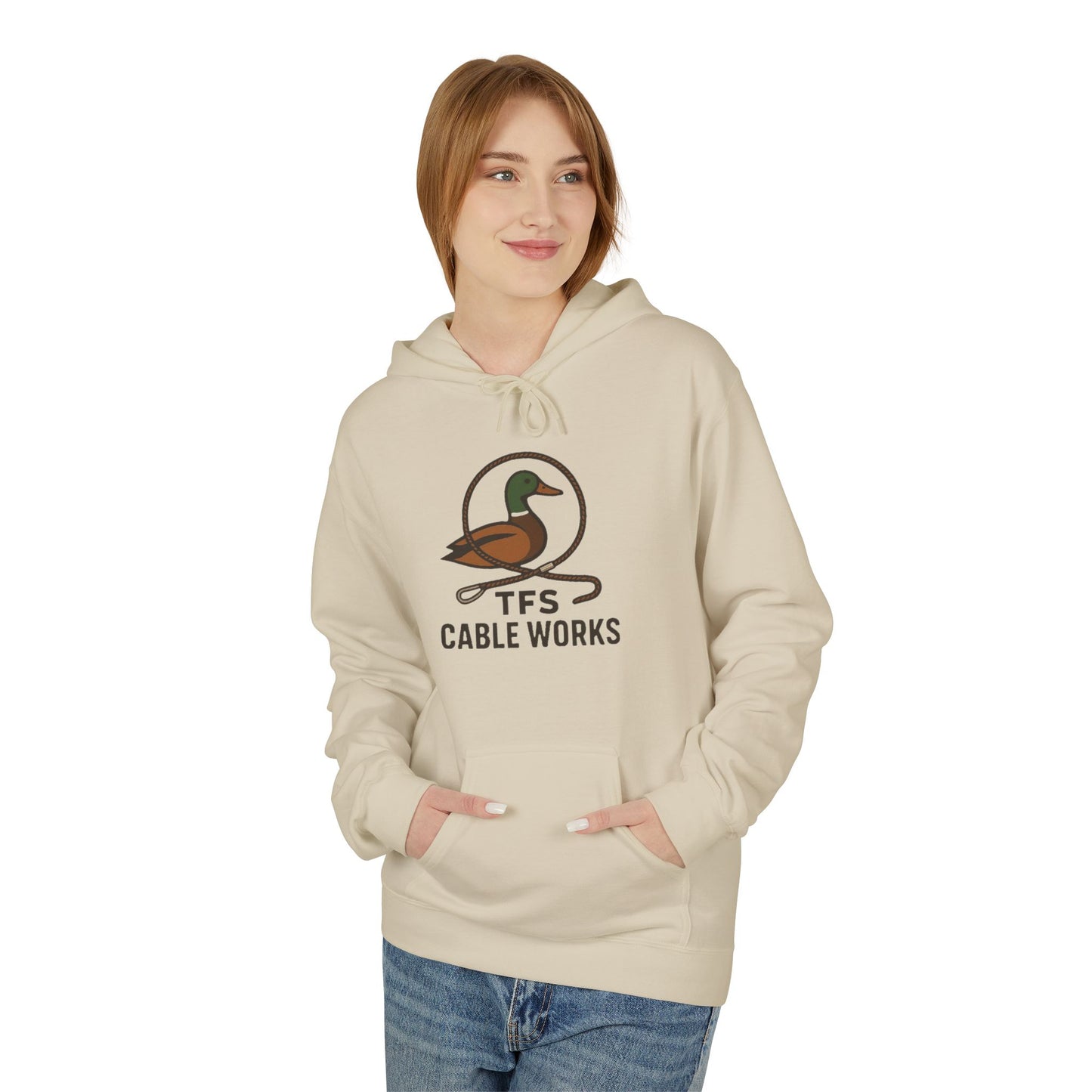 Logo Fleece Hoodie