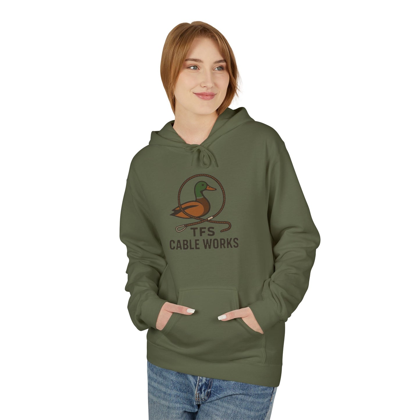 Logo Fleece Hoodie