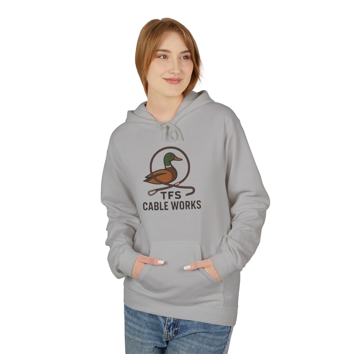Logo Fleece Hoodie