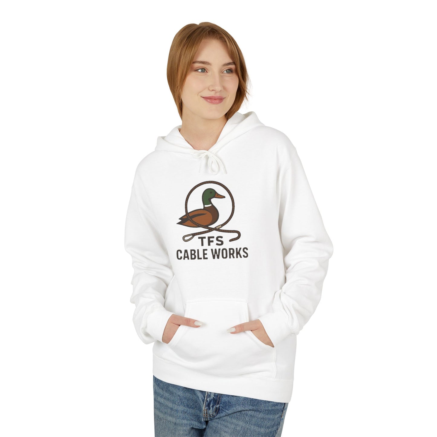 Logo Fleece Hoodie