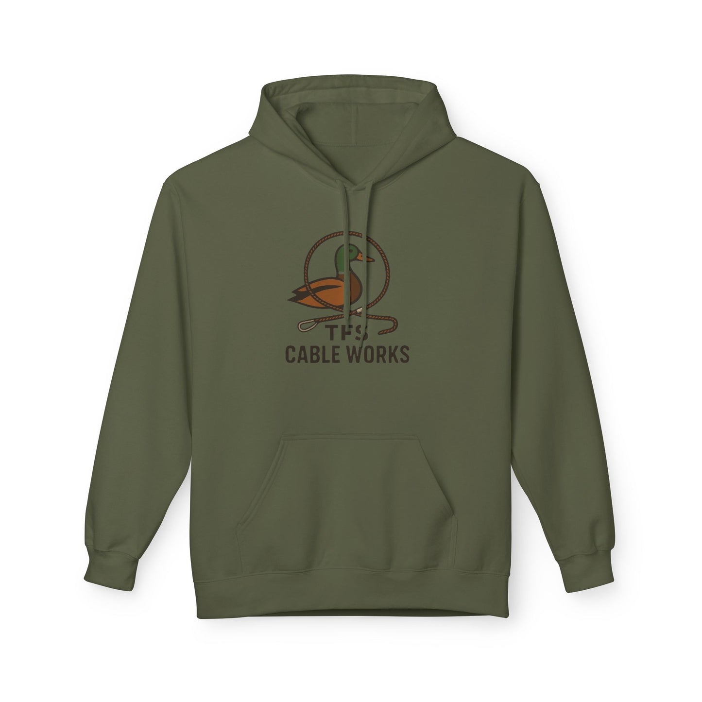 Logo Fleece Hoodie