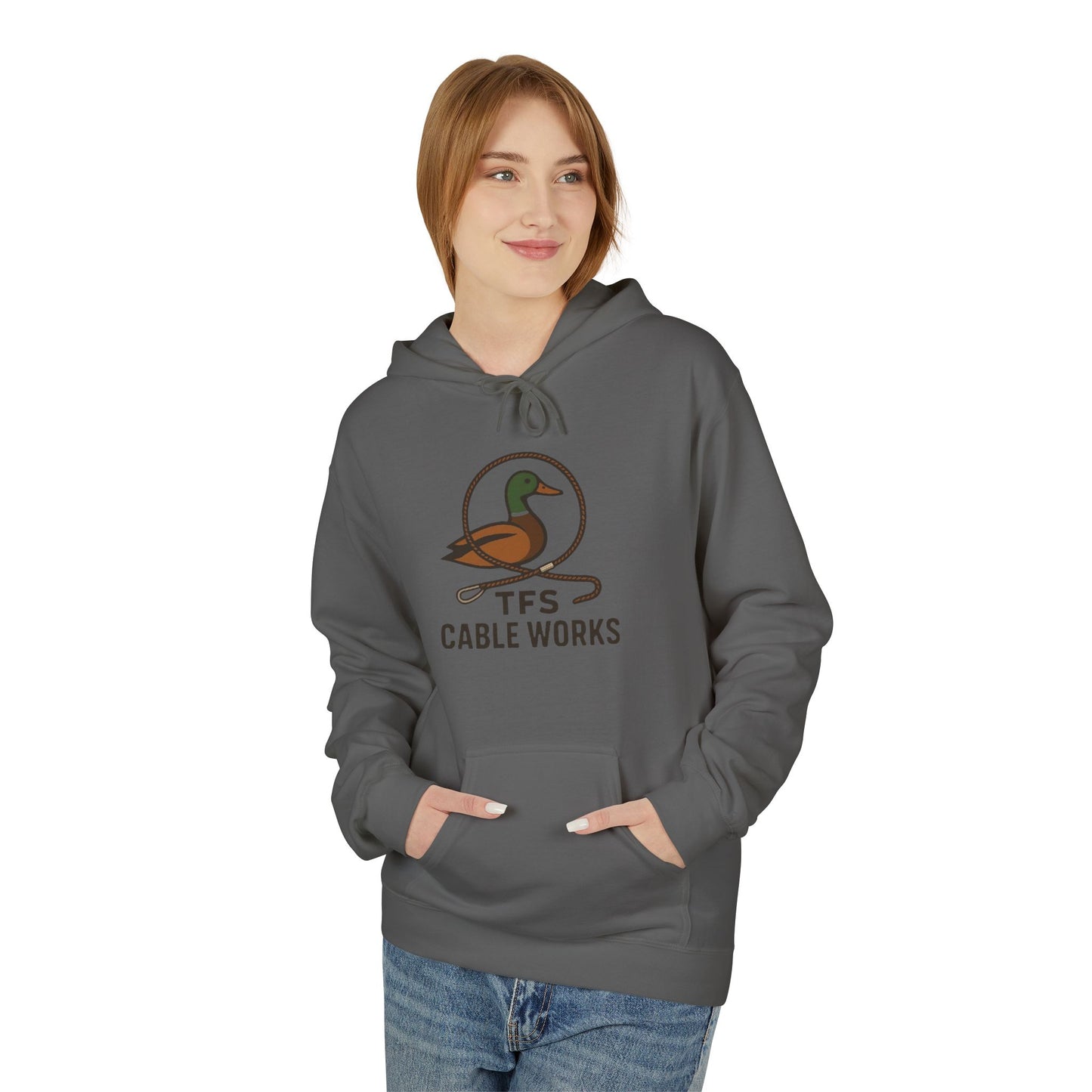 Logo Fleece Hoodie