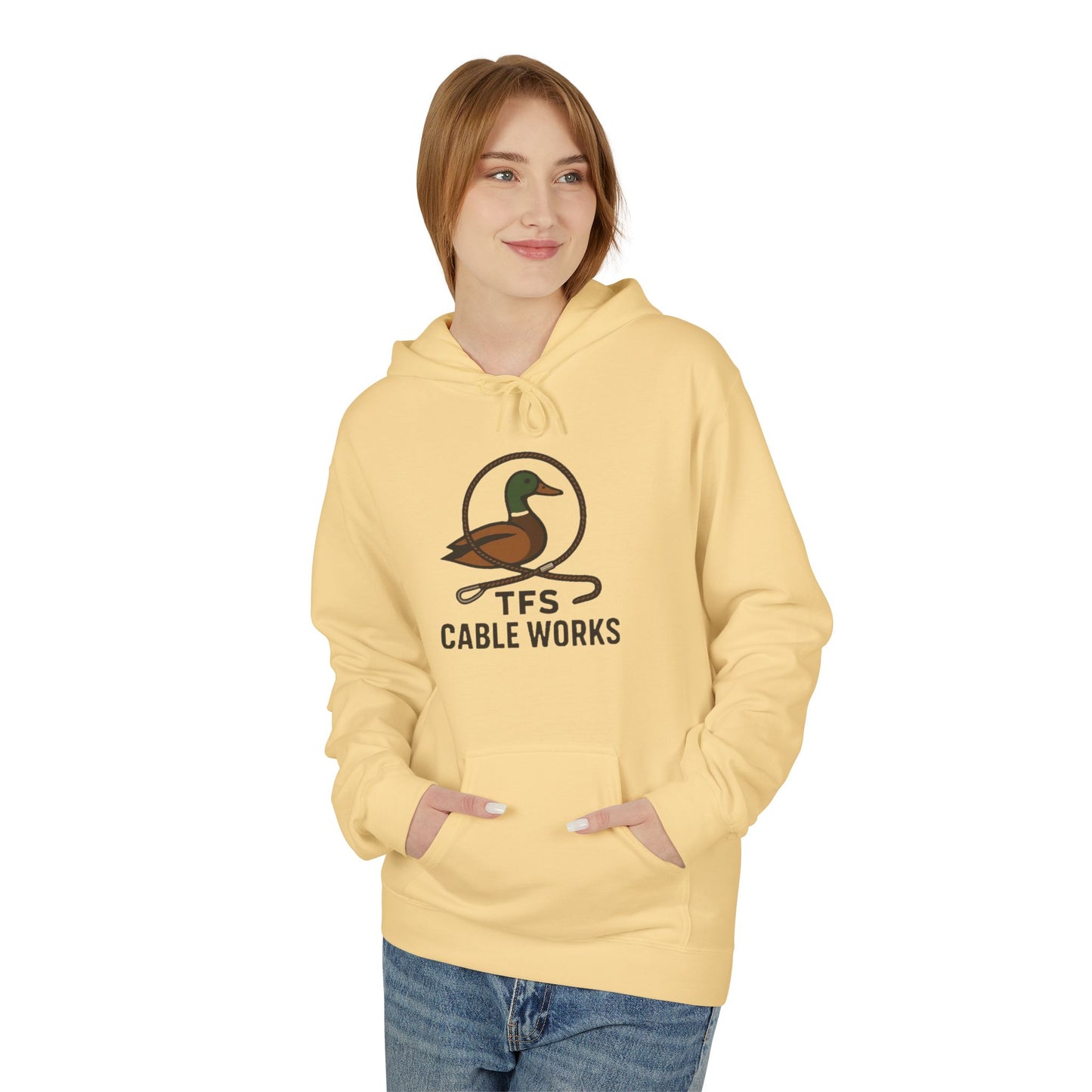 Logo Fleece Hoodie