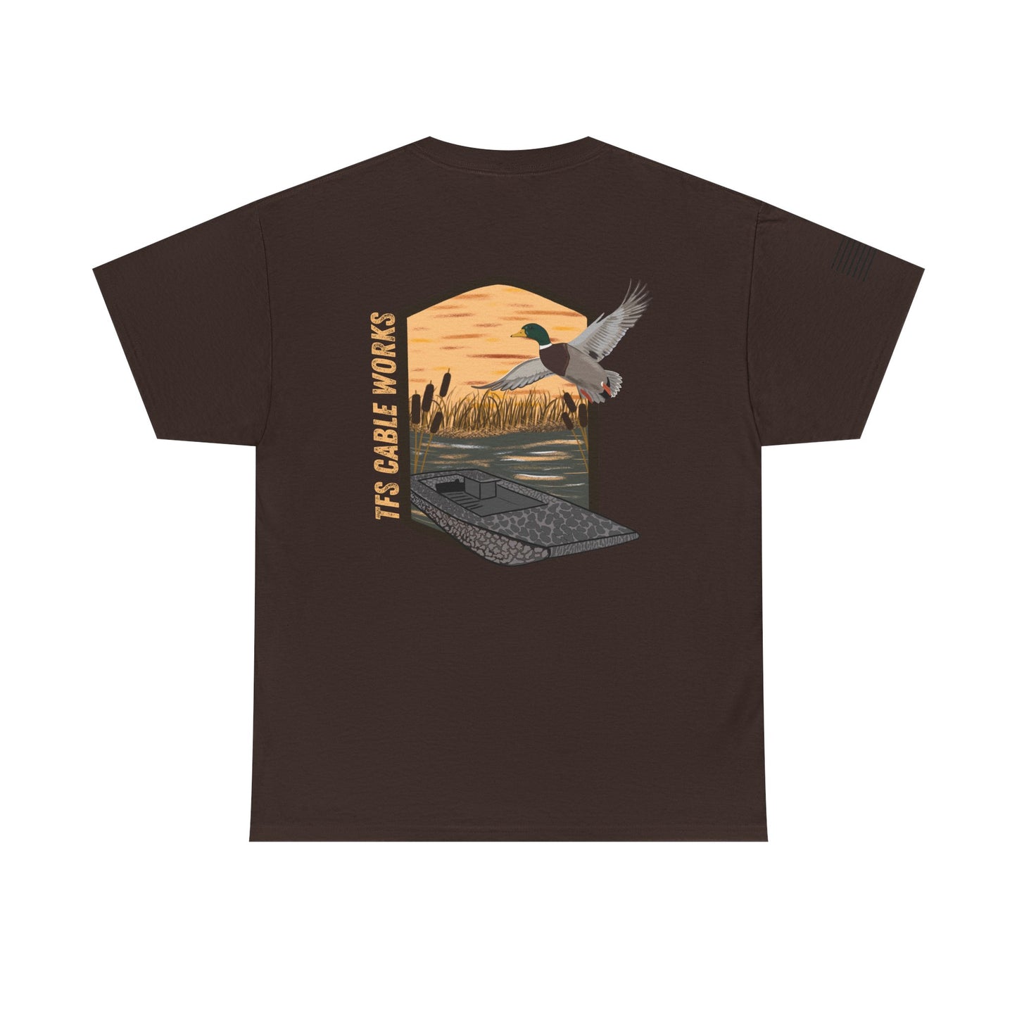Duck Hunting Tee — Vintage Mallard Graphic Shirt (The Game Works)