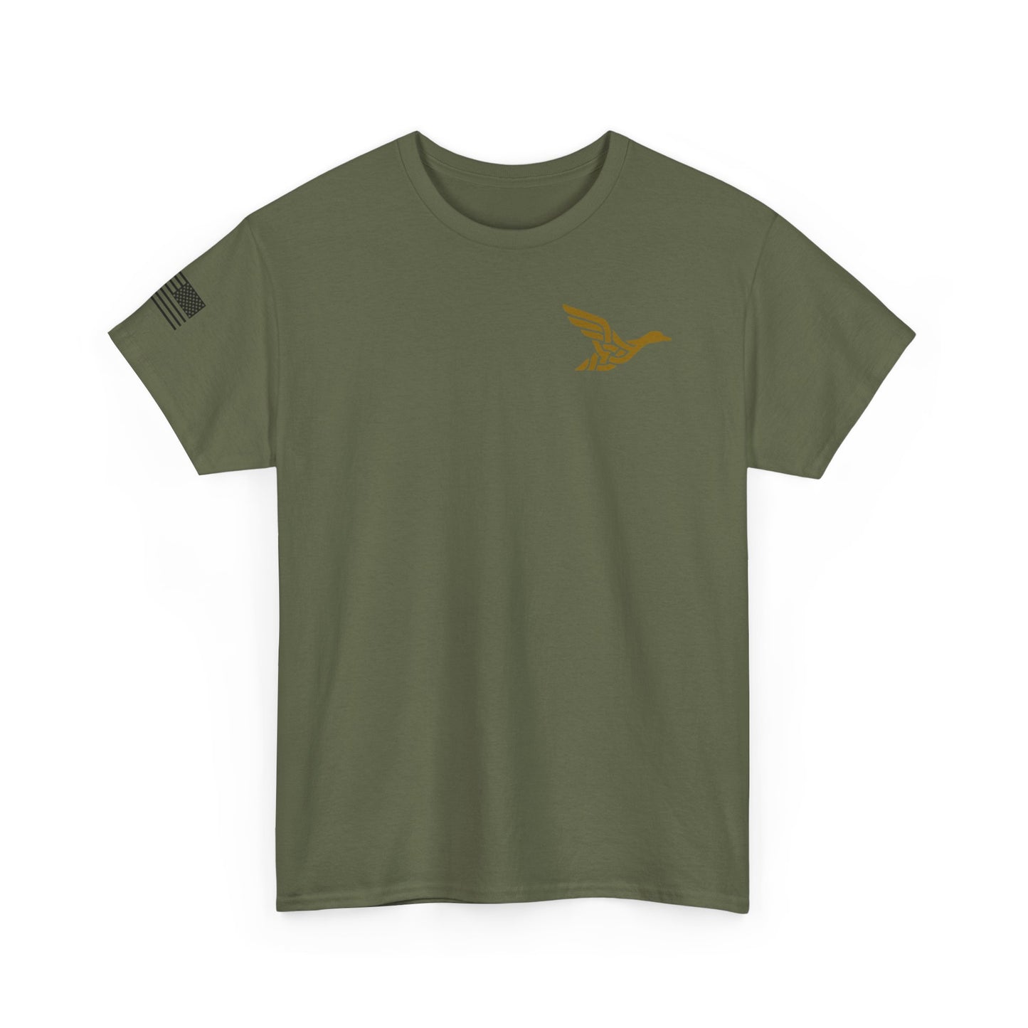 Waterfowl Gear T‑Shirt — TFS Cable Works Logo Duck Tee