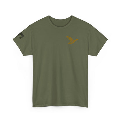 Waterfowl Gear T‑Shirt — TFS Cable Works Logo Duck Tee