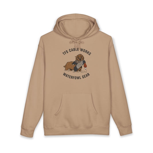 Waterfowl Gear Hoodie — TFS Cable Works Retriever Design