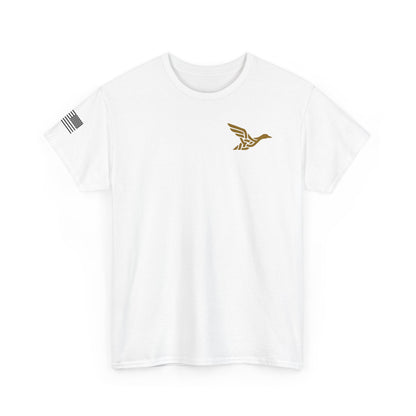 Waterfowl Gear T‑Shirt — TFS Cable Works Logo Duck Tee