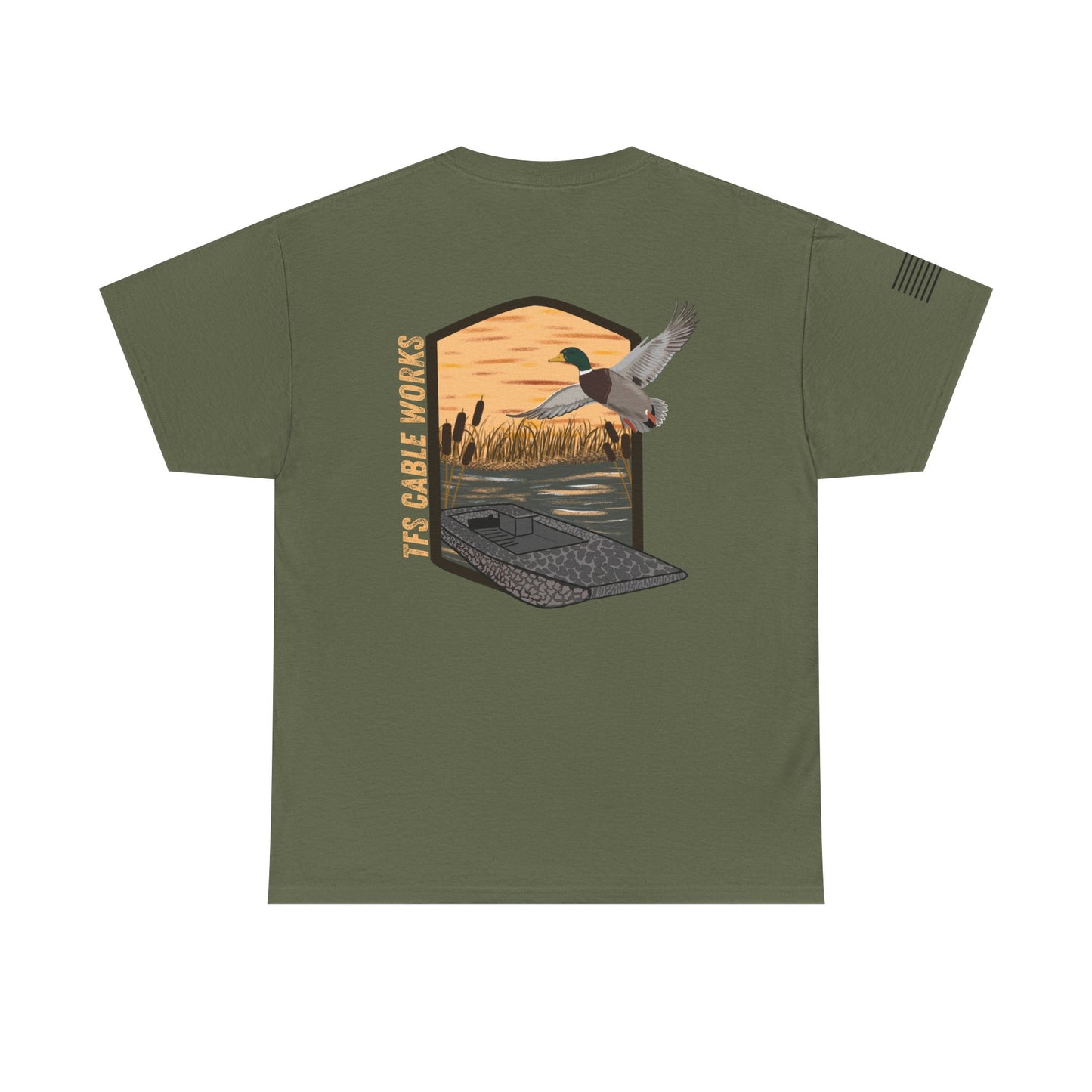 Duck Hunting Tee — Vintage Mallard Graphic Shirt (The Game Works)