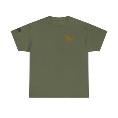 Waterfowl Gear T‑Shirt — TFS Cable Works Logo Duck Tee