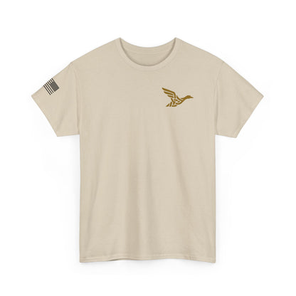 Waterfowl Gear T‑Shirt — TFS Cable Works Logo Duck Tee