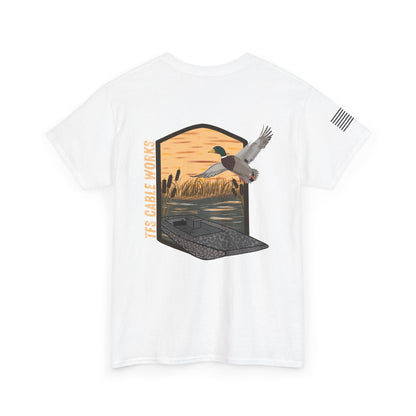 Duck Hunting Tee — Vintage Mallard Graphic Shirt (The Game Works)