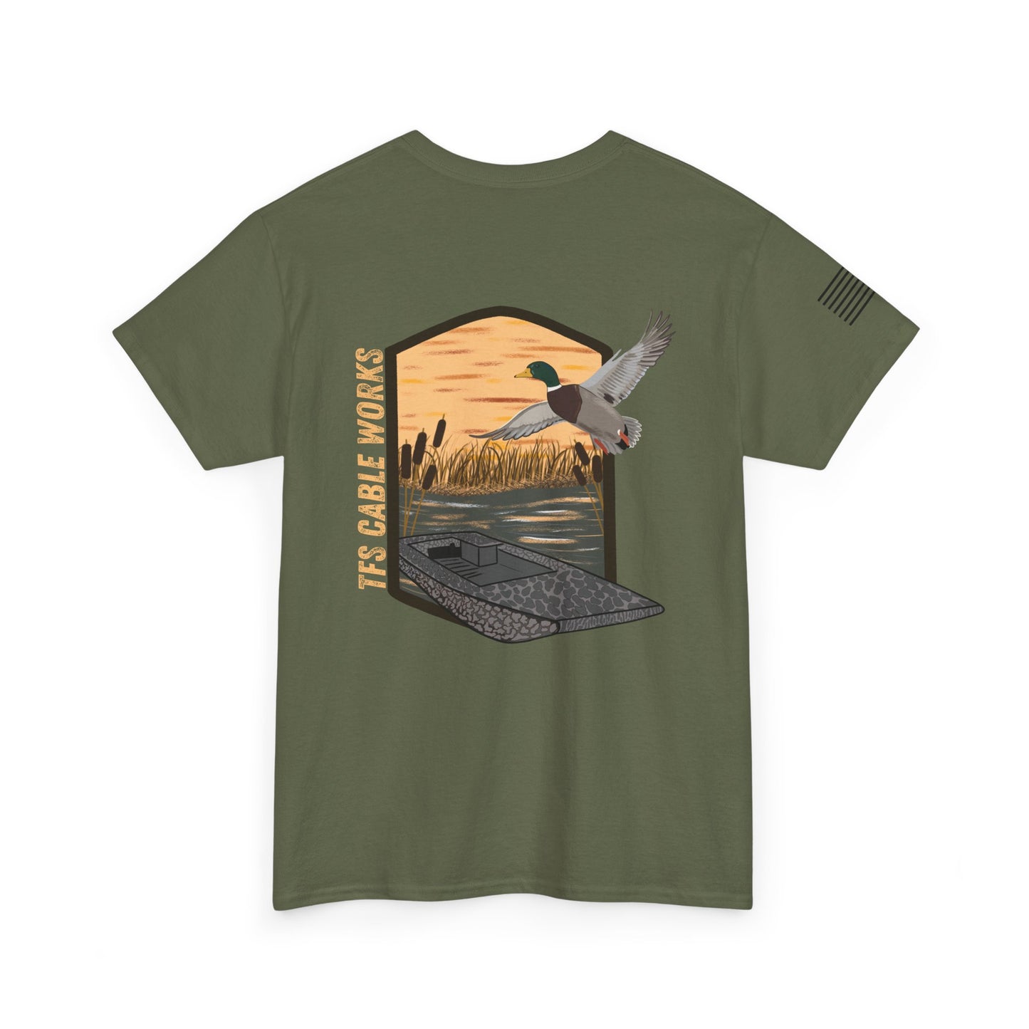 Duck Hunting Tee — Vintage Mallard Graphic Shirt (The Game Works)