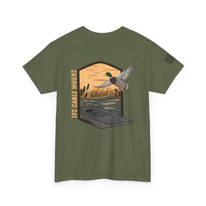 Duck Hunting Tee — Vintage Mallard Graphic Shirt (The Game Works)