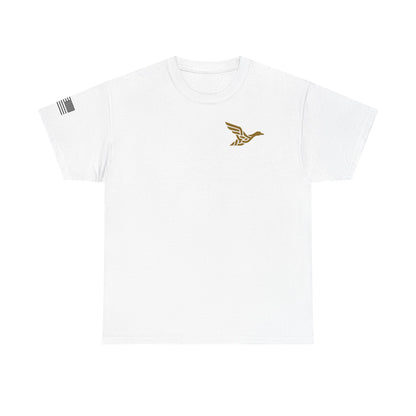 Waterfowl Gear T‑Shirt — TFS Cable Works Logo Duck Tee