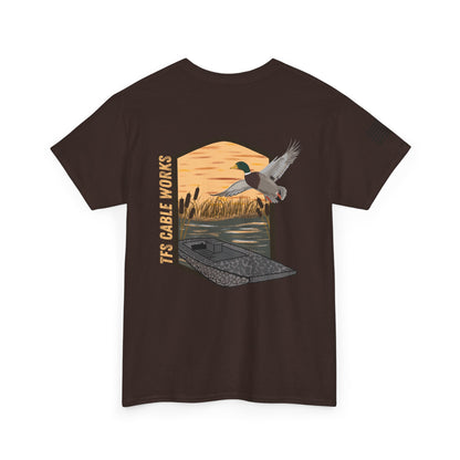 Duck Hunting Tee — Vintage Mallard Graphic Shirt (The Game Works)